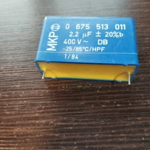 خازن ۲/۲ میکرو فاراد ۴۰۰ ولت mKP آلمانی
