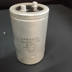 خازن DC آمریکایی ۴۷۰۰ میکرو فاراد ۱۰۰ ولت Sprague