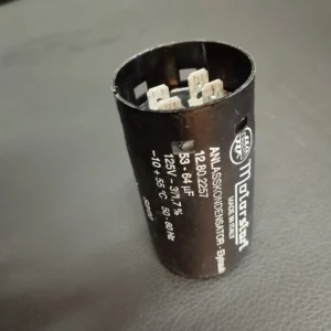 خازن استارت ۶۴_۵۳ میکرو فاراد ۱۲۵ ولت کولری