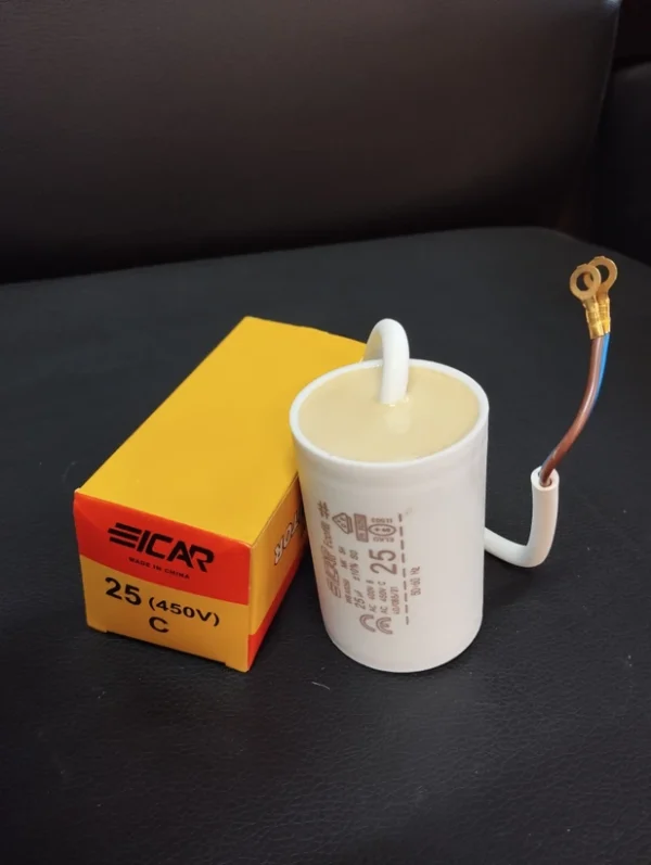 خازن روغنی ۲۵ میکرو فاراد خازن روغنی ۲۵ میکرو فاراد - تصویر 1