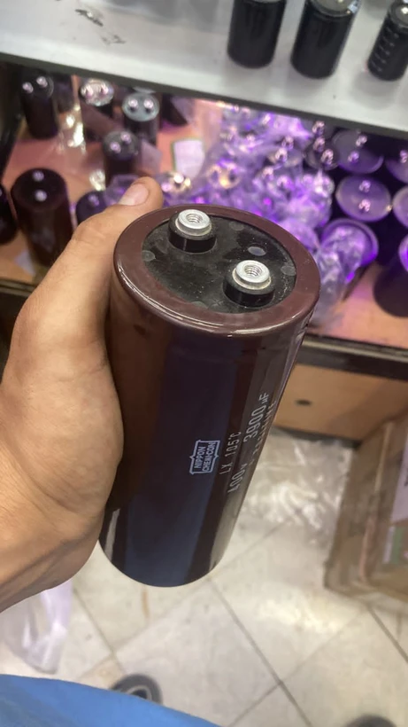 خازن ۳۹۰۰ میکروفاراد DC 3 خازن ۳۹۰۰ میکروفاراد DC - تصویر 1