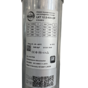 خازن سه‌فاز فشار ضعیف فراکو 25 کیلووار در 440 ولت ( 20 در 400) LKT25-440DB