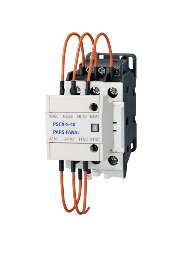 کنتاکتور خازنی 12.5 کیلوواری ، پارس فانال مدل PFC18-PFACC9-40 کنتاکتور خازنی 12.5 کیلوواری ، پارس فانال مدل PFC18-PFACC9-40 - تصویر 1